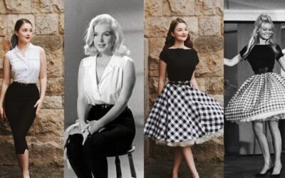 8 SUMMER OUTFITS Inspired by Marilyn Monroe & Brigitte Bardot
