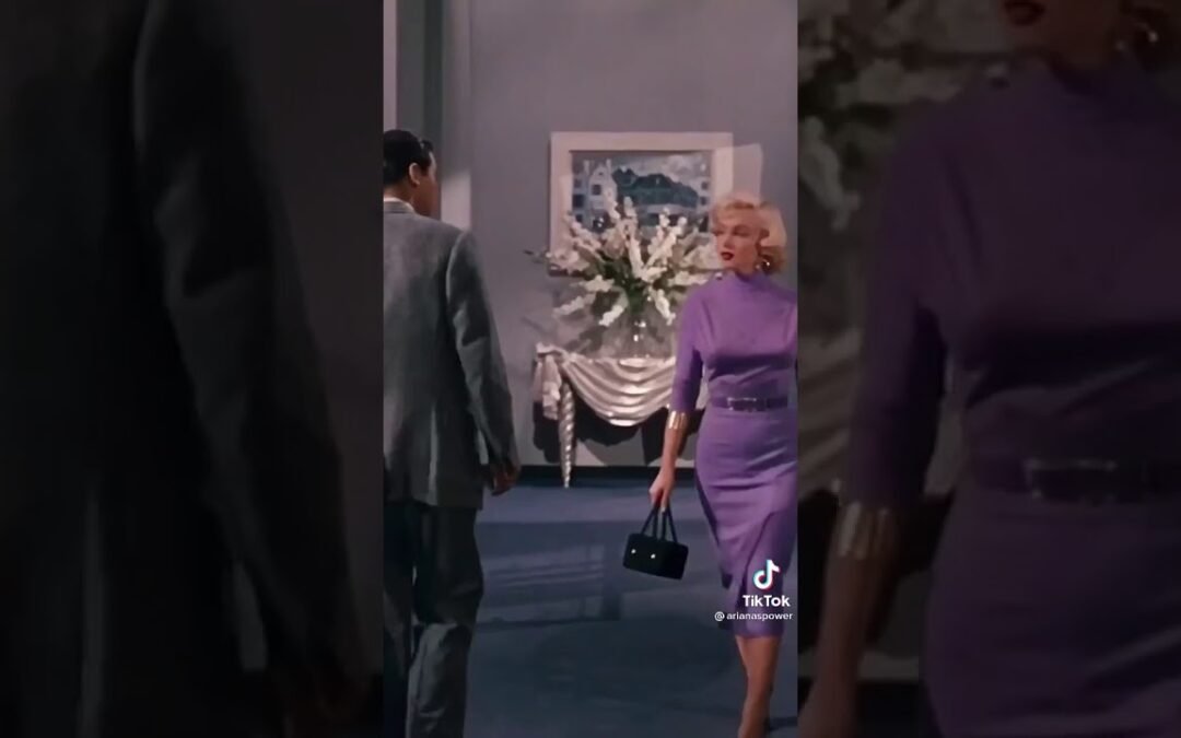 marilyn monroe being a fashion icon for 20 seconds
