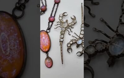 1900'S SWEET DREAMS #antique #jewelry #scorpion #jade #obsessed