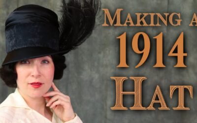 When Hats were Illegal: Sewing a Goth Edwardian Hat