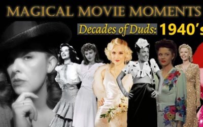 Magical Movie Moments, Decades of Duds: 1940's – a look at 1940's movie fashion DIY a 40's jacket!